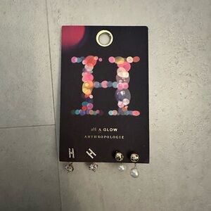 Anthropologie All A Glow Earrings Set